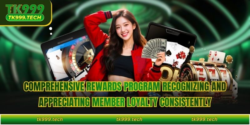 Comprehensive rewards program recognizing and appreciating member loyalty consistently