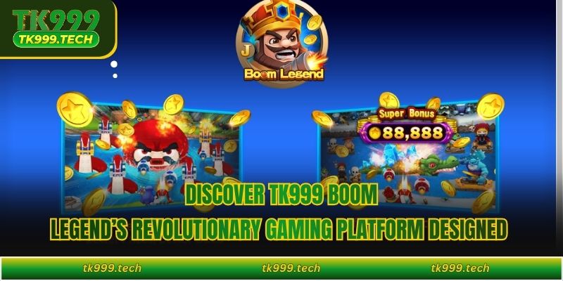 Discover TK999 Boom Legend's revolutionary gaming platform designed  