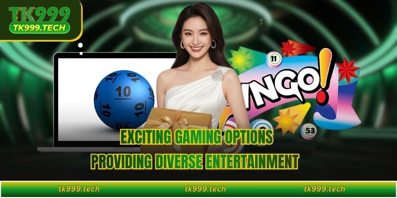 Exciting gaming options providing diverse entertainment  