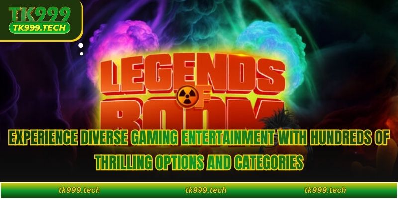 Experience diverse gaming entertainment with hundreds of thrilling options and categories