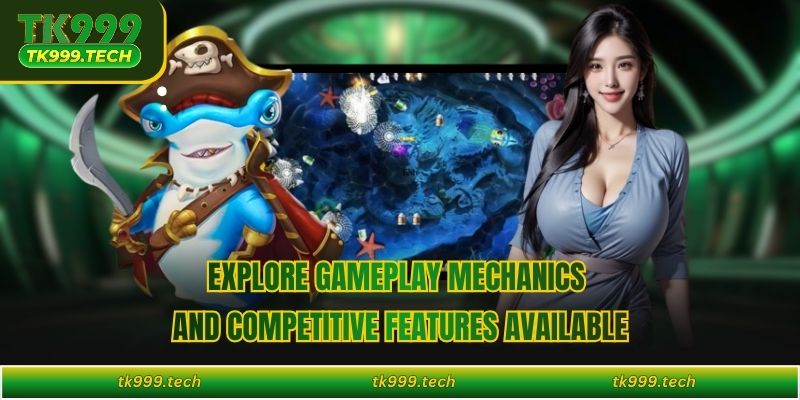 Explore gameplay mechanics and competitive features available