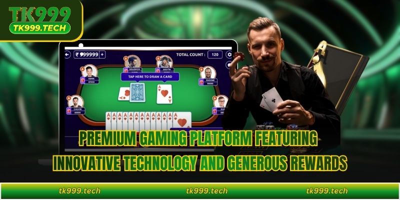 Premium gaming platform featuring innovative technology and generous rewards