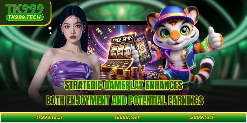 Strategic gameplay enhances both enjoyment and potential earnings