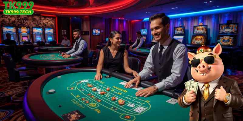          Live casino games provide an immersive experience with real-time interaction.