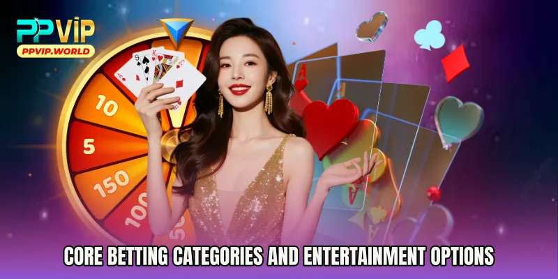 Core Betting Categories and Entertainment Options