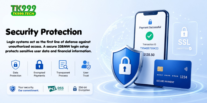 Login systems act as the first line of defense against unauthorized access.
