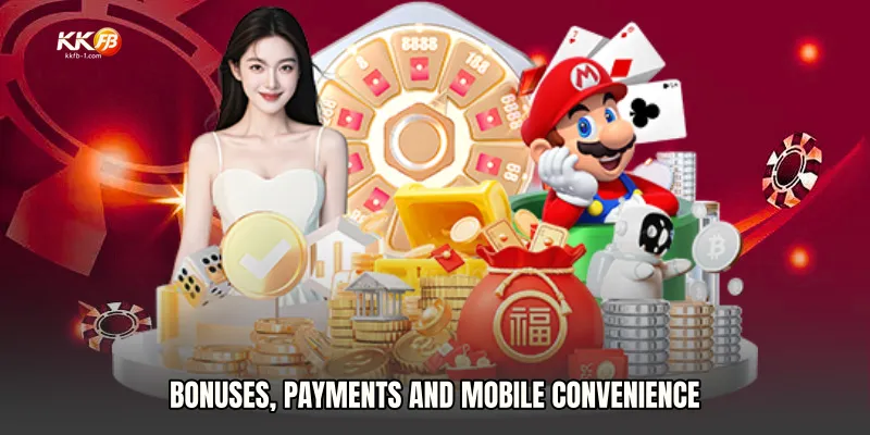 Bonuses, Payments and Mobile Convenience