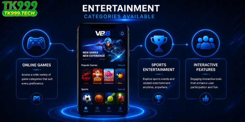 Entertainment Categories Available