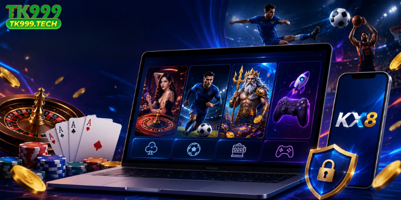 KX8 is an online gaming, betting, and entertainment platform