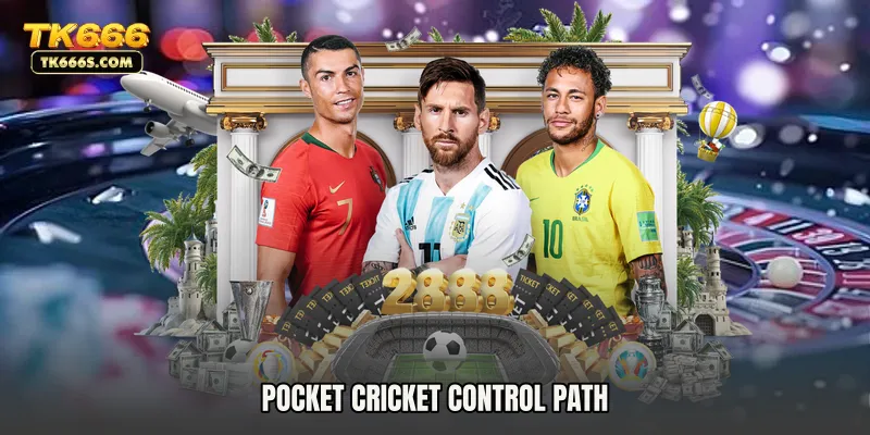 Pocket cricket control path