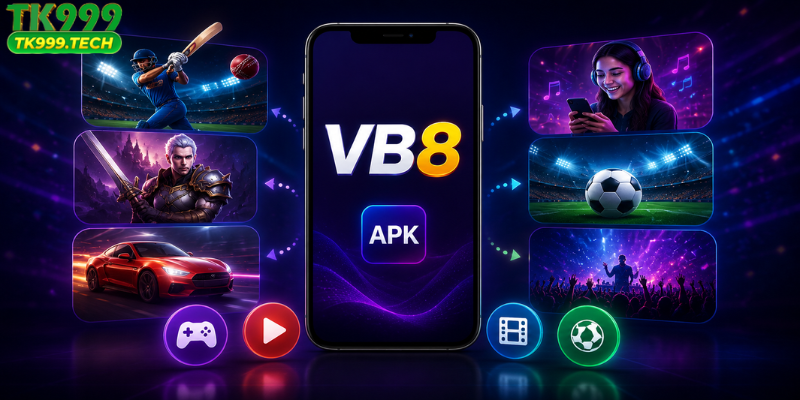 VB8 APK App is a mobile application designed to provide access to an online entertainment platform
